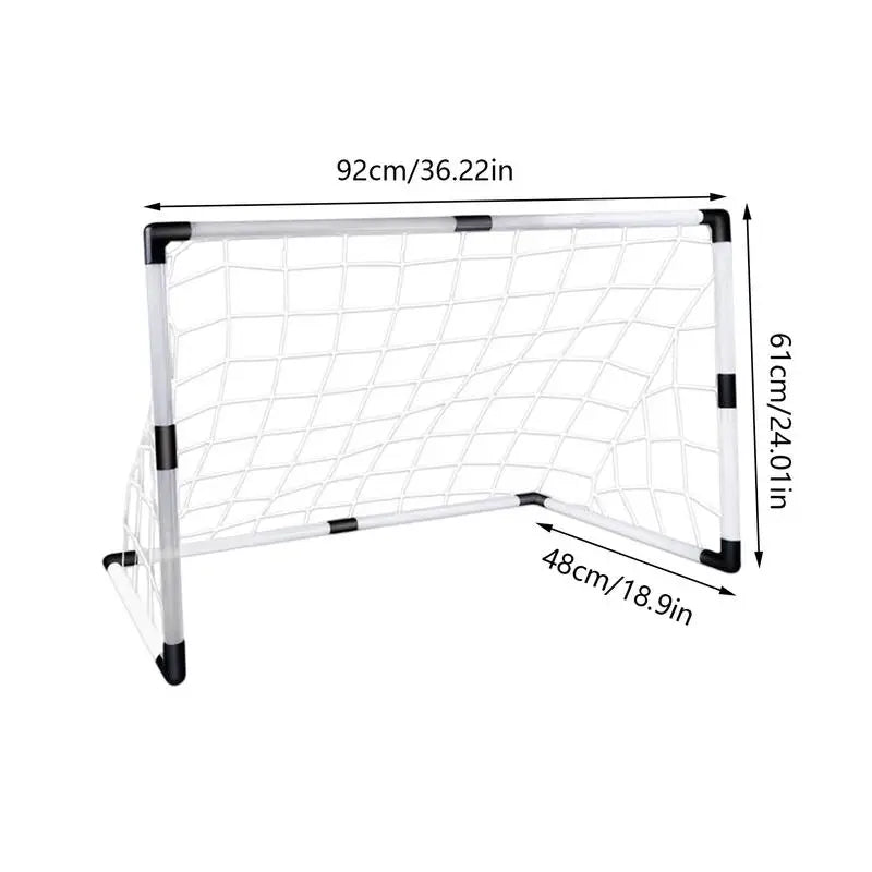Portable Foldable Soccer Goal for Kids Indoor and Outdoor Play