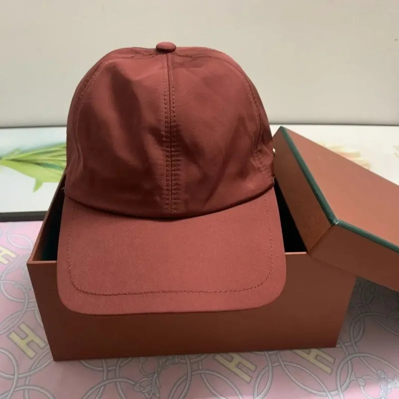 2025 new summer embroidery fashion thin quick-drying baseball cap retro sunshade letter sunscreen casual cap