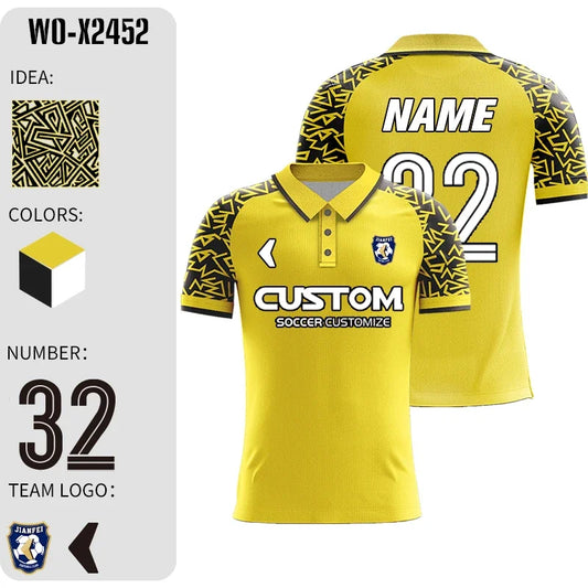 Personalized Custom Soccer Jerseys with Embroidered Logo for Teams