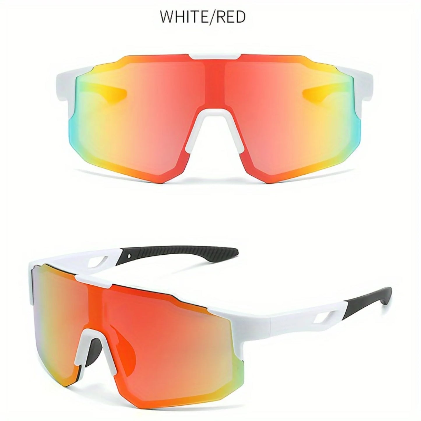 Stylish, High-Quality Unisex Youth Sports Sunglasses with UV400 Protection for Tennis, Softball, Baseball, Cycling, Hiking - One