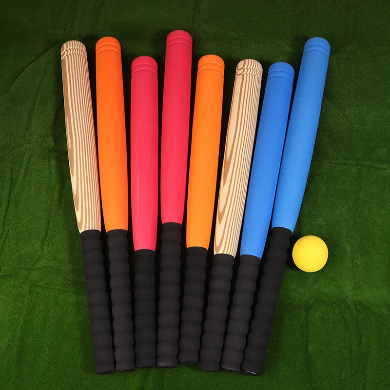 Kids Baseball Bat And Ball 21/24Inch Lightweight Safe Toy EVA Softball Bat Baseball Bat For Indoor Outdoor Learning Game Playing
