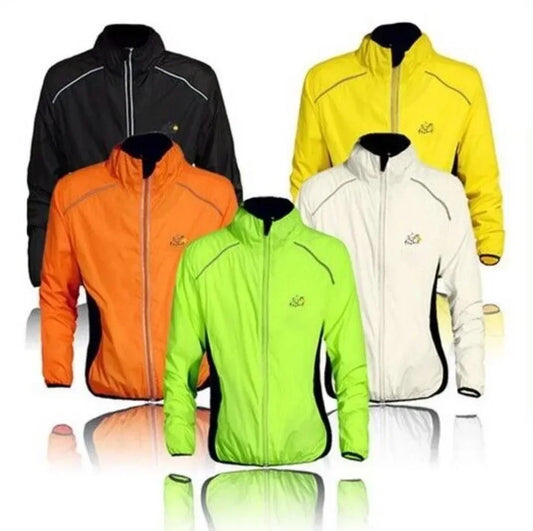 Guangdong Reflective Mens Rain Jacket Windproof Cycling