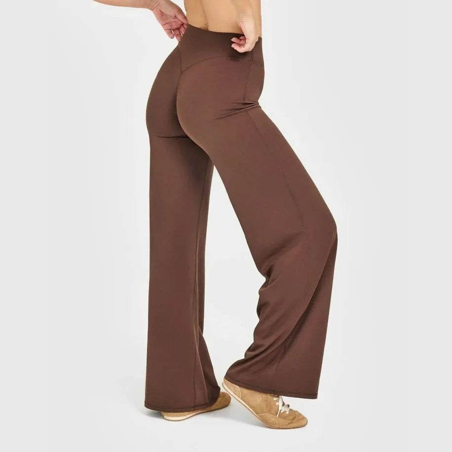 NCLAGEN Straight Leg Yoga Pants Ultra Soft Butter Fabric