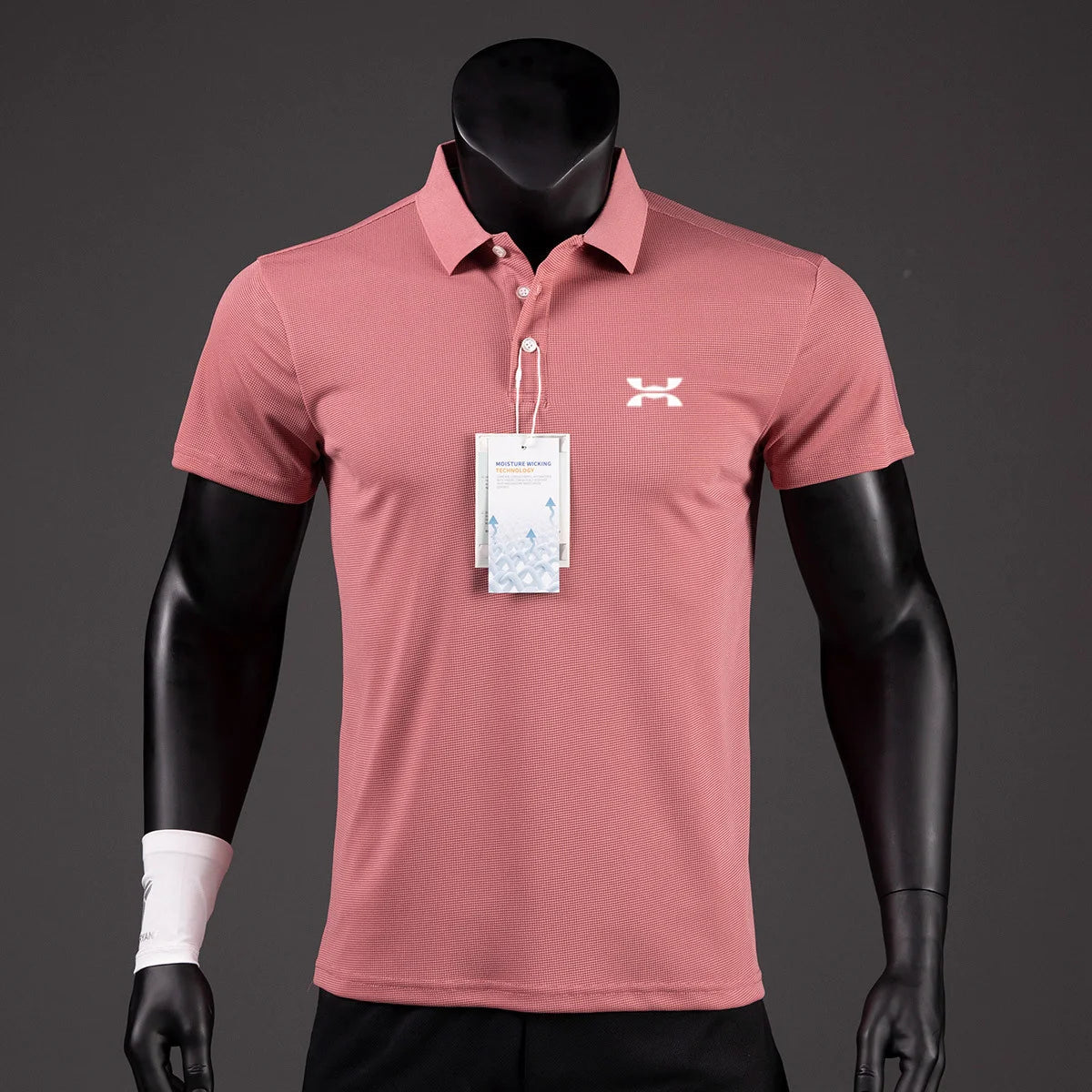 Luxury Quick-Drying Golf Polo Shirt for Men