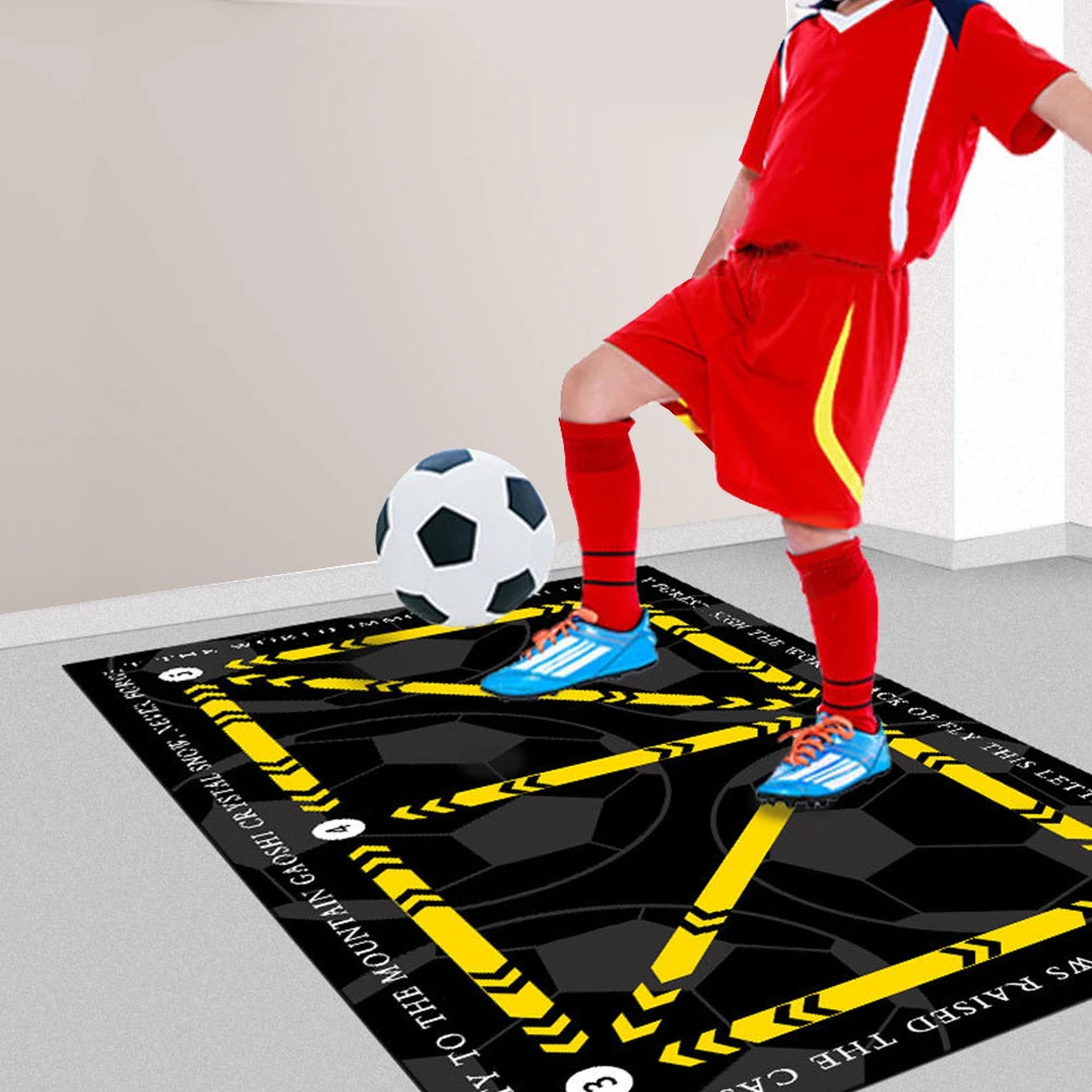Non-Slip Football Training Mat for Agility and Dribbling Practice