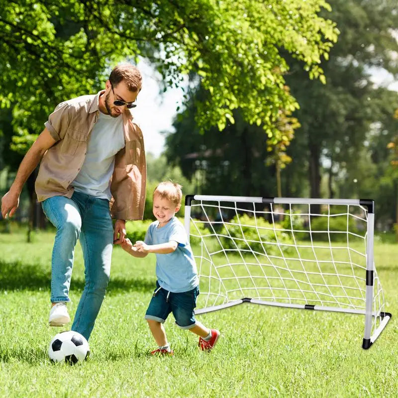 Portable Foldable Soccer Goal for Kids Indoor and Outdoor Play