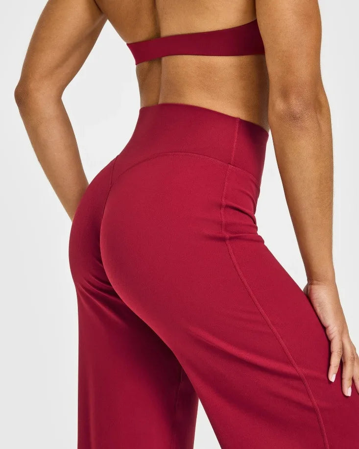 NCLAGEN Straight Leg Yoga Pants Ultra Soft Butter Fabric