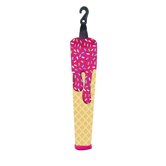 Baseball & Softball Handle Cover Cushy Zippered Sleeve Baseball Bat Handle Cover for Baseball and Softball