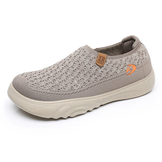Women Anti Slip Thick Sole Walking Shoes Breathable Lightweight Walking Loafers Comfortable Boat Shoes for Outdoor Travel