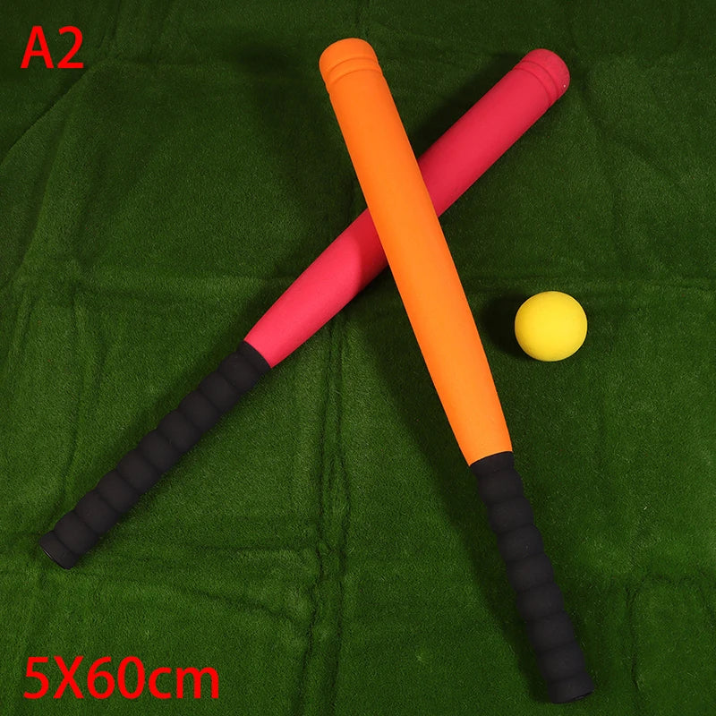 Kids Baseball Bat And Ball 21/24Inch Lightweight Safe Toy EVA Softball Bat Baseball Bat For Indoor Outdoor Learning Game Playing