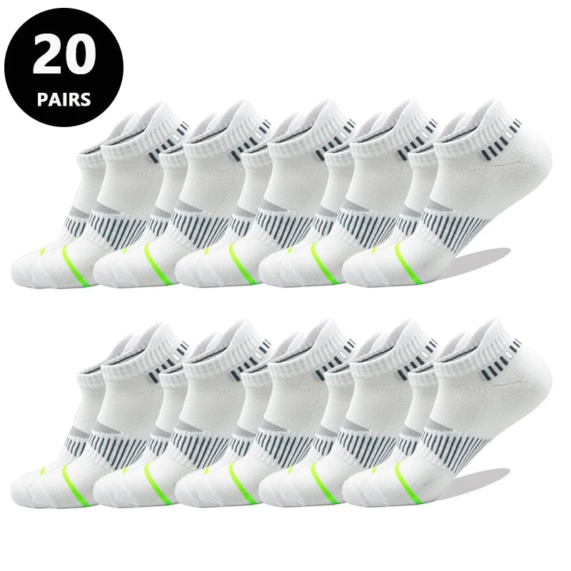 Men's Classic Crew Socks for Sports and Outdoor Activities