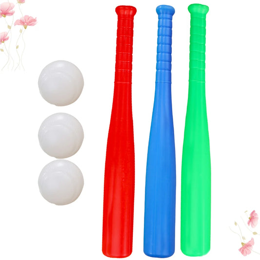6 Pcs Kids Sports Toy Set Baseball Toys Premium Material Parent-child Relationship Toddlers Bat and
