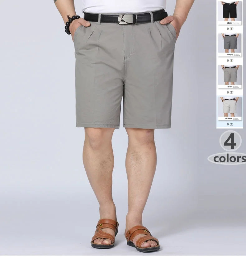 Men's Classic Golf Shorts for Casual Summer Sportswear