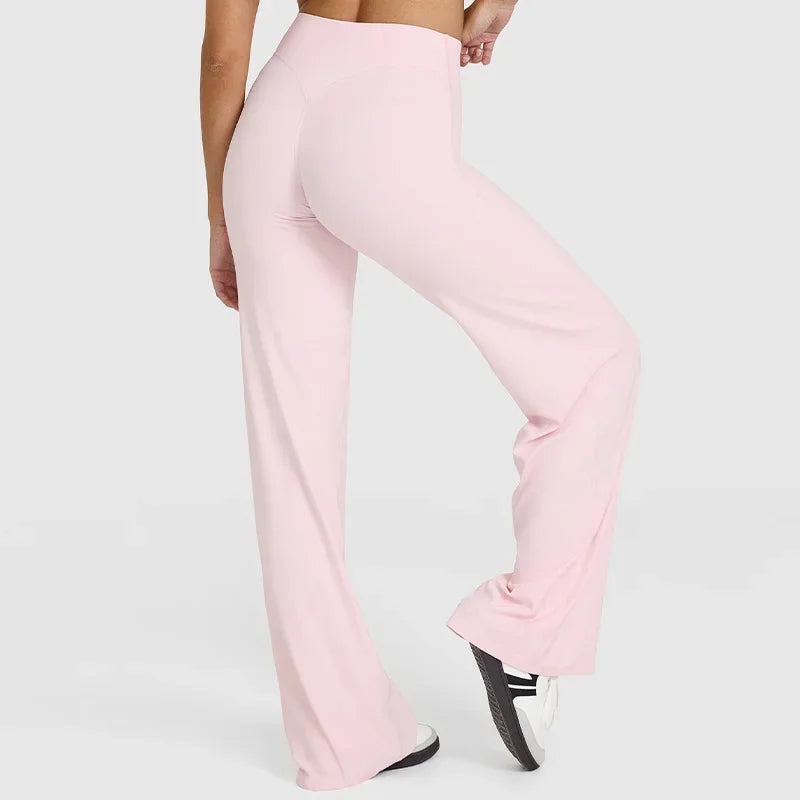 NCLAGEN Straight Leg Yoga Pants Ultra Soft Butter Fabric