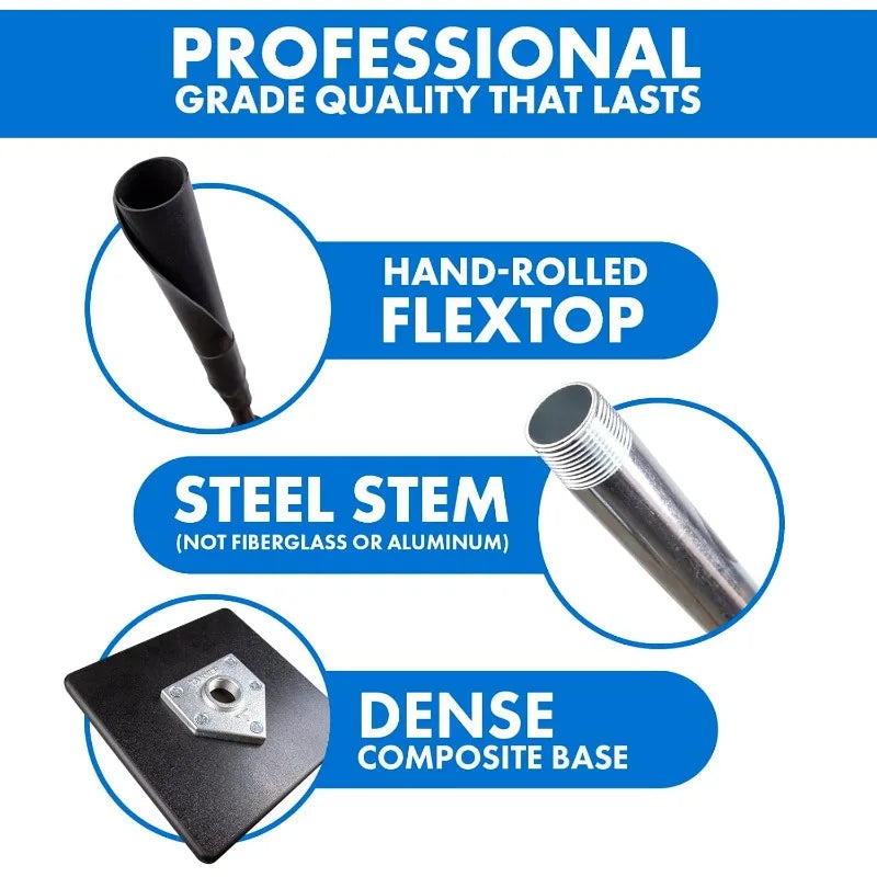 Tanner Tee The Original Professional Baseball Tee Softball Adult Batting Tee. Weather Resistant Composite Base