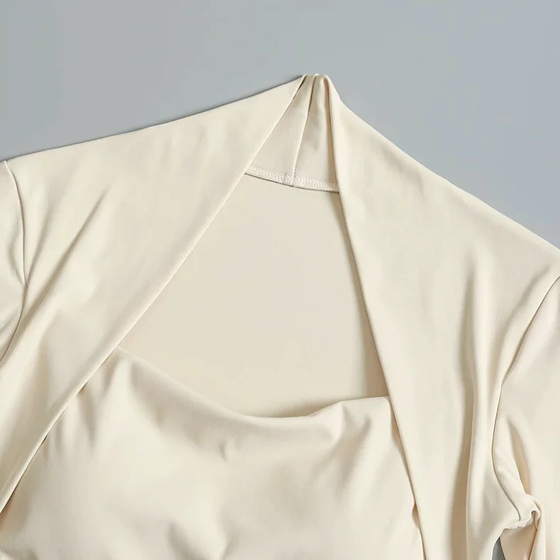 CN Fitness Chest Cushion Top Women Long Sleeve Shirt Yoga