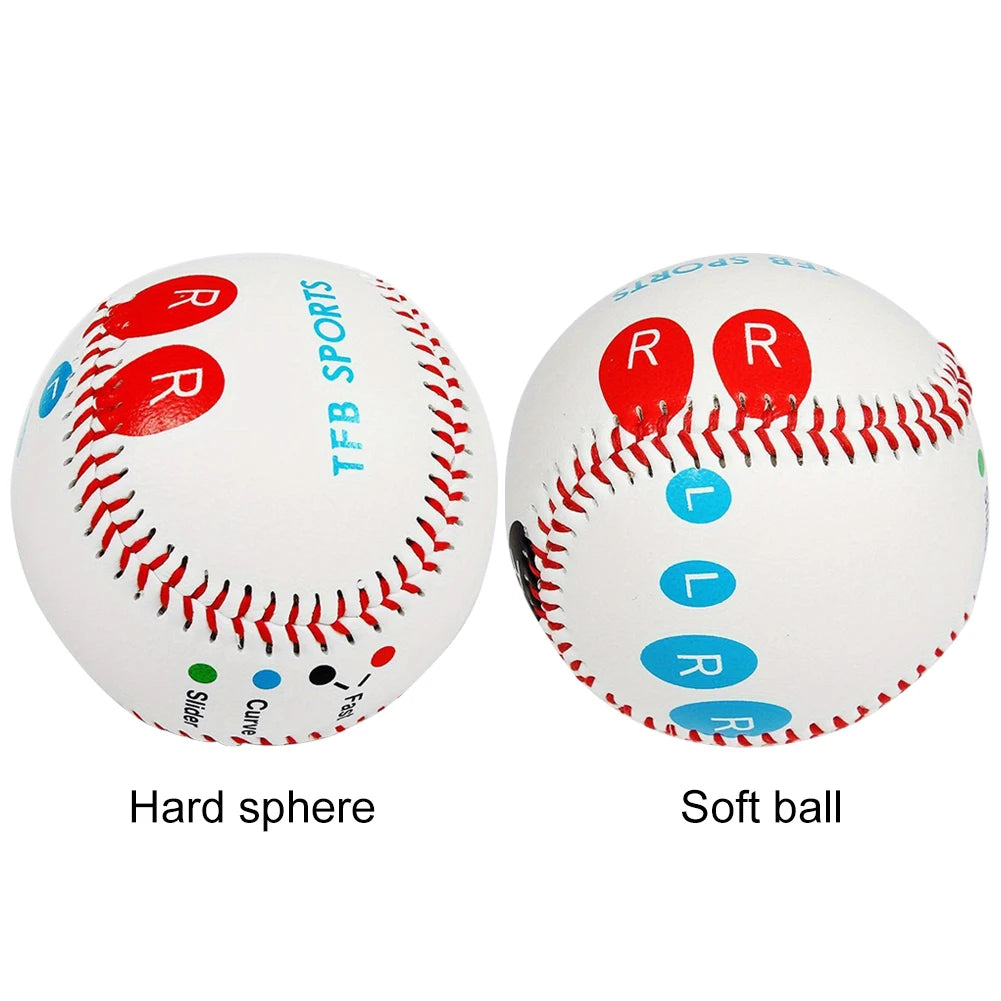 9 Inch Pitch Training Baseball PVC Competition Training Baseball Outdoor Practice Baseball Training Aid for Pitching