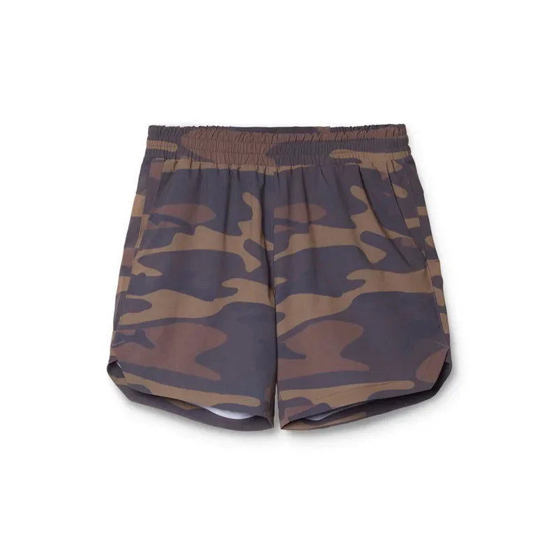 GENDAWAYCN Men Running Shorts Quick Dry Fitness Gym