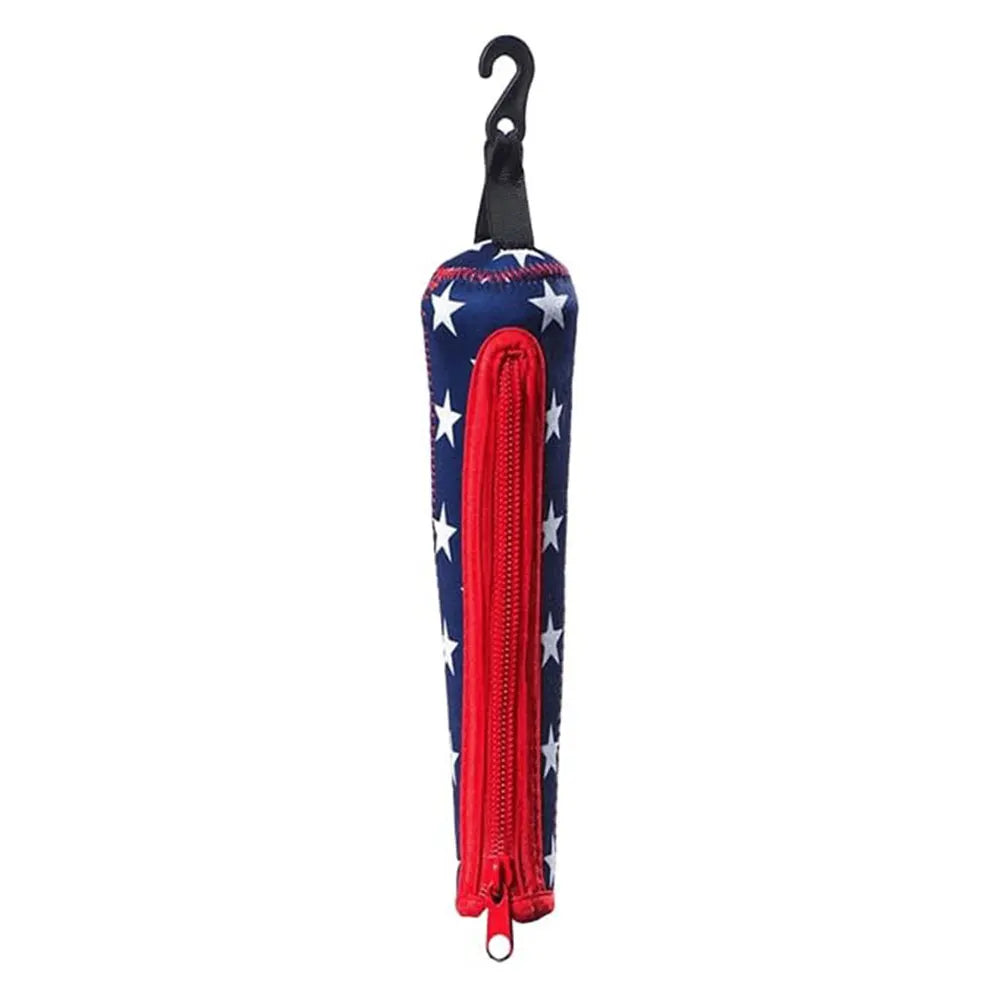 Baseball & Softball Handle Cover Cushy Zippered Sleeve Baseball Bat Handle Cover for Baseball and Softball