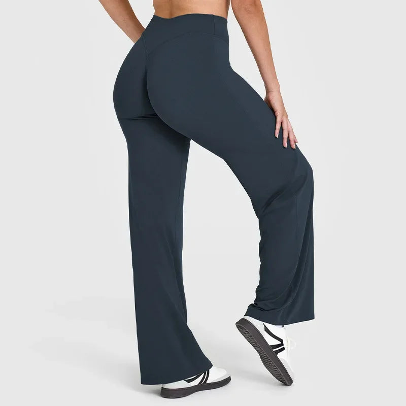 NCLAGEN Straight Leg Yoga Pants Ultra Soft Butter Fabric