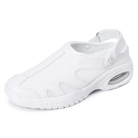 Woman and Man Lightweight Slippers Breathable Slip On Slippers Soft-Soled Mesh Mules Shoes Walking Shoes Hospital Working Shoes