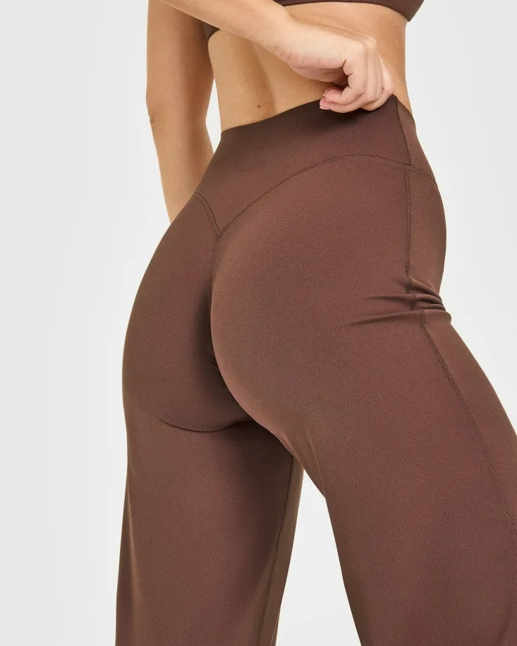 NCLAGEN Straight Leg Yoga Pants Ultra Soft Butter Fabric