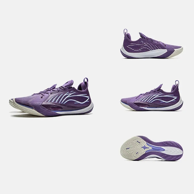 Li-Ning Men SONIC XIII Professional Basketball Shoes BOOM Cushion TUFF RB Wearable LiNing Competition Sports Shoes ABAV025