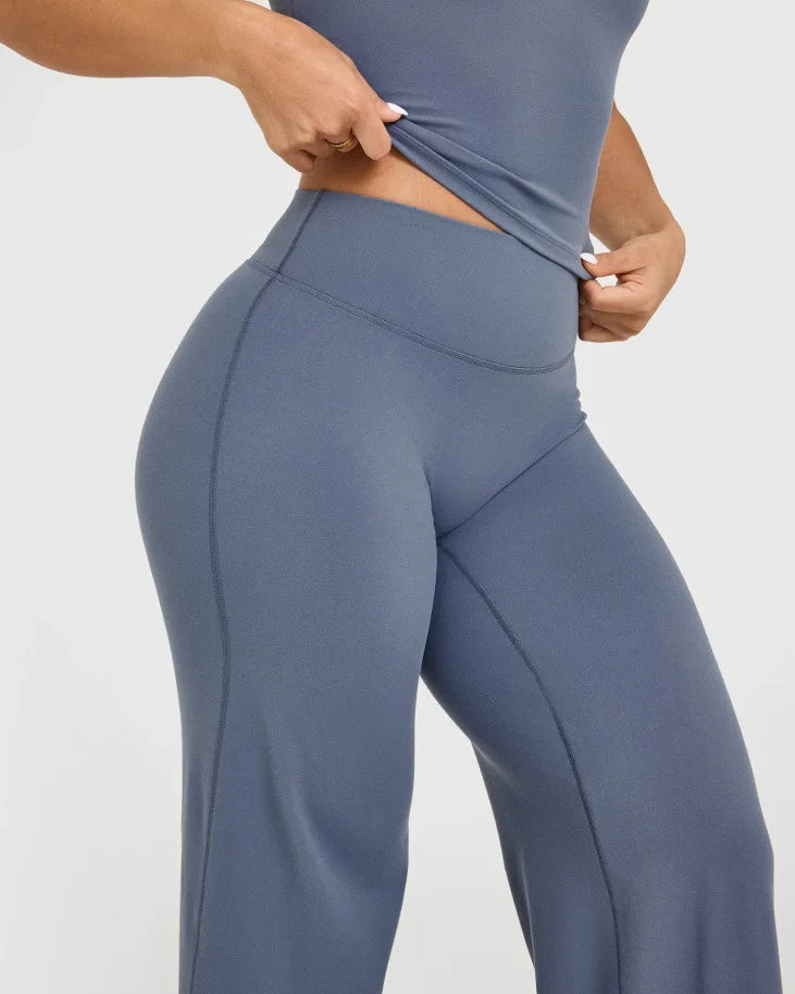 NCLAGEN Straight Leg Yoga Pants Ultra Soft Butter Fabric