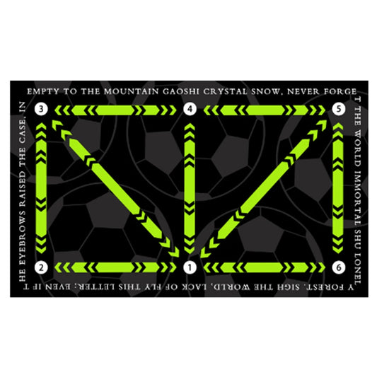 Non-Slip Football Training Mat for Agility and Dribbling Practice