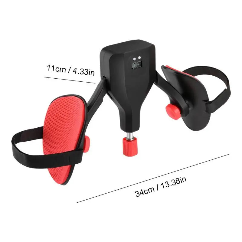 Thigh Trainer With Counter 10-35kg Resistant Adjustable Pelvic Floor Muscle Trainer 360 Adjustable Fitness Hip Trainer Supplies