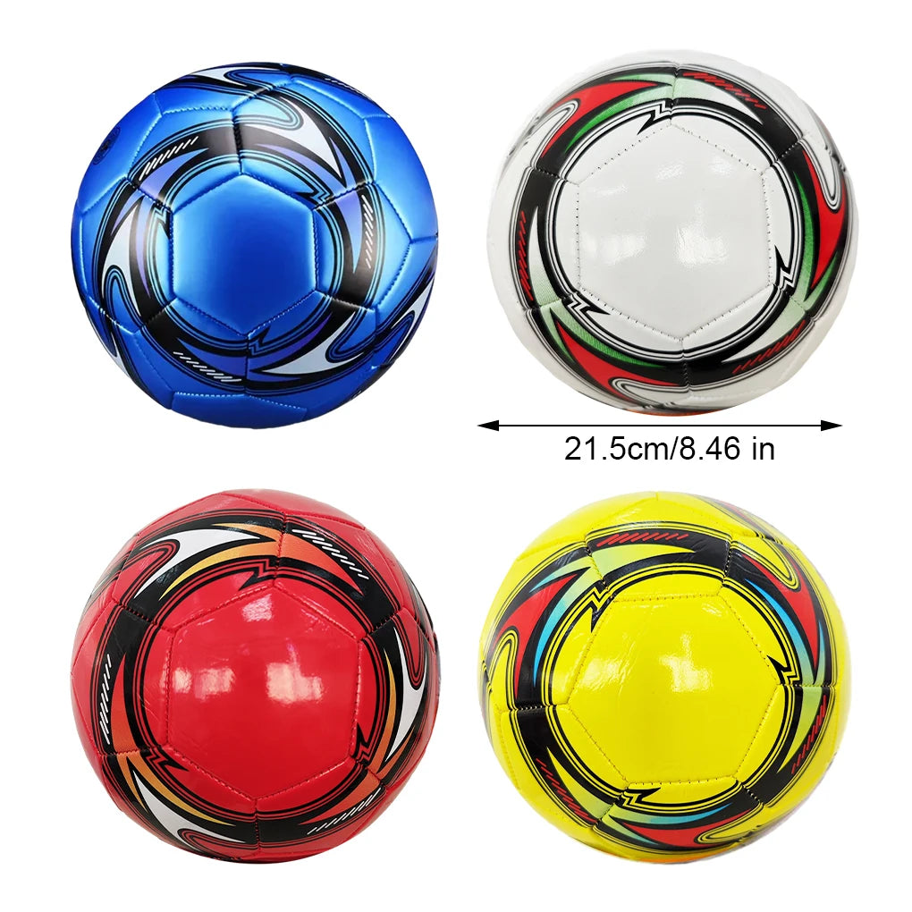 Leakproof Soccer Ball Durable PU Leather for Campus Play