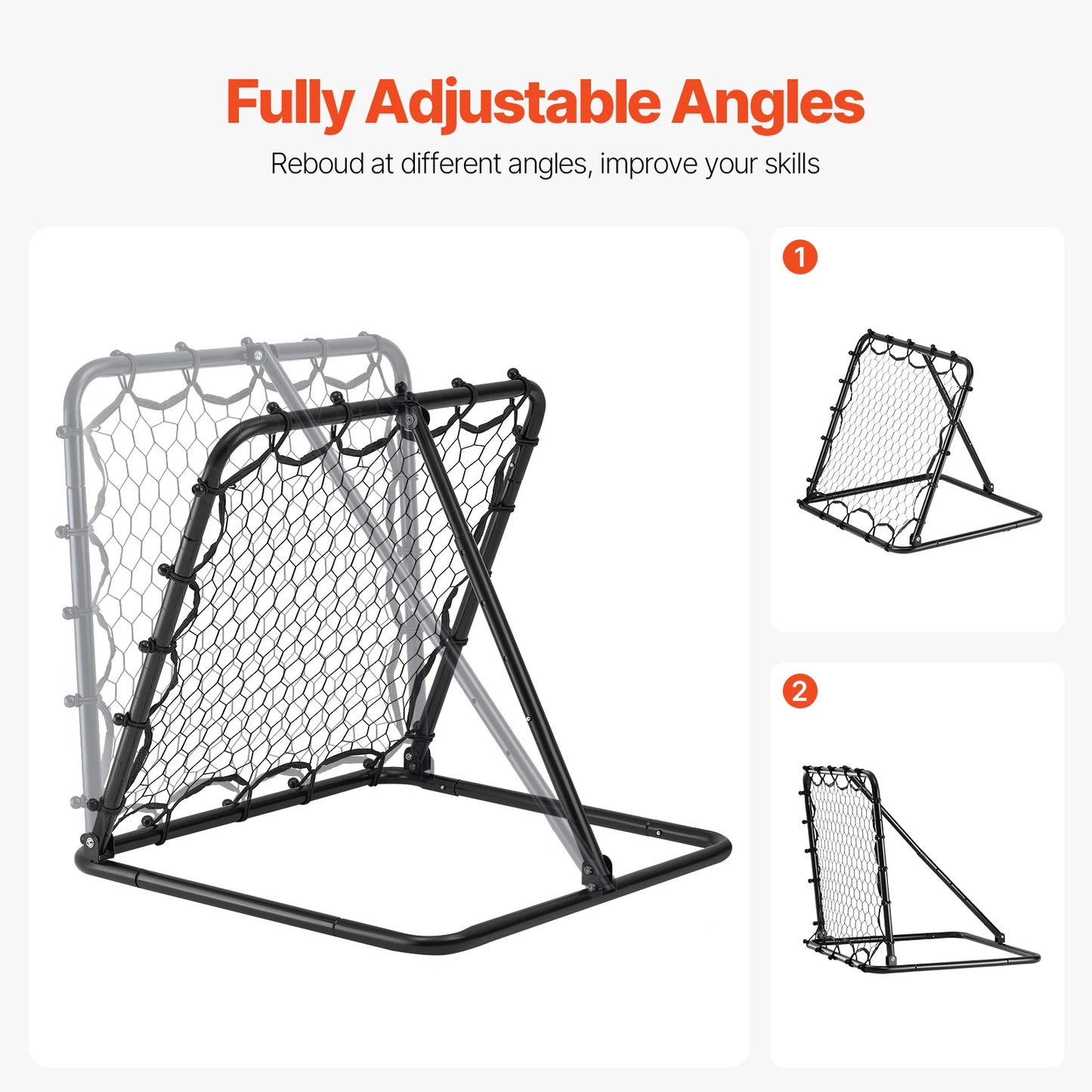 Portable Soccer Rebounder Net for Ultimate Training Experience