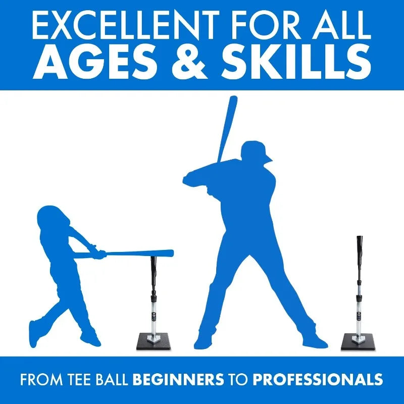 Tanner Tee The Original Professional Baseball Tee Softball Adult Batting Tee. Weather Resistant Composite Base