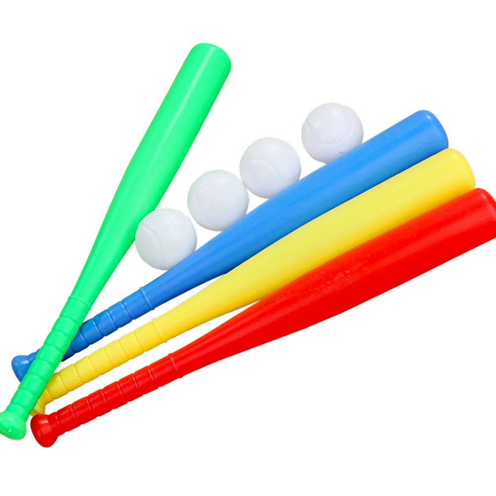 6 Pcs Kids Sports Toy Set Baseball Toys Premium Material Parent-child Relationship Toddlers Bat and