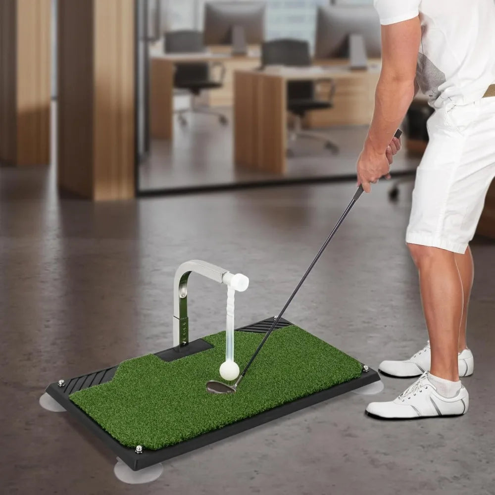 Golf Training Equipment with Adjustable Height for Indoor Practice