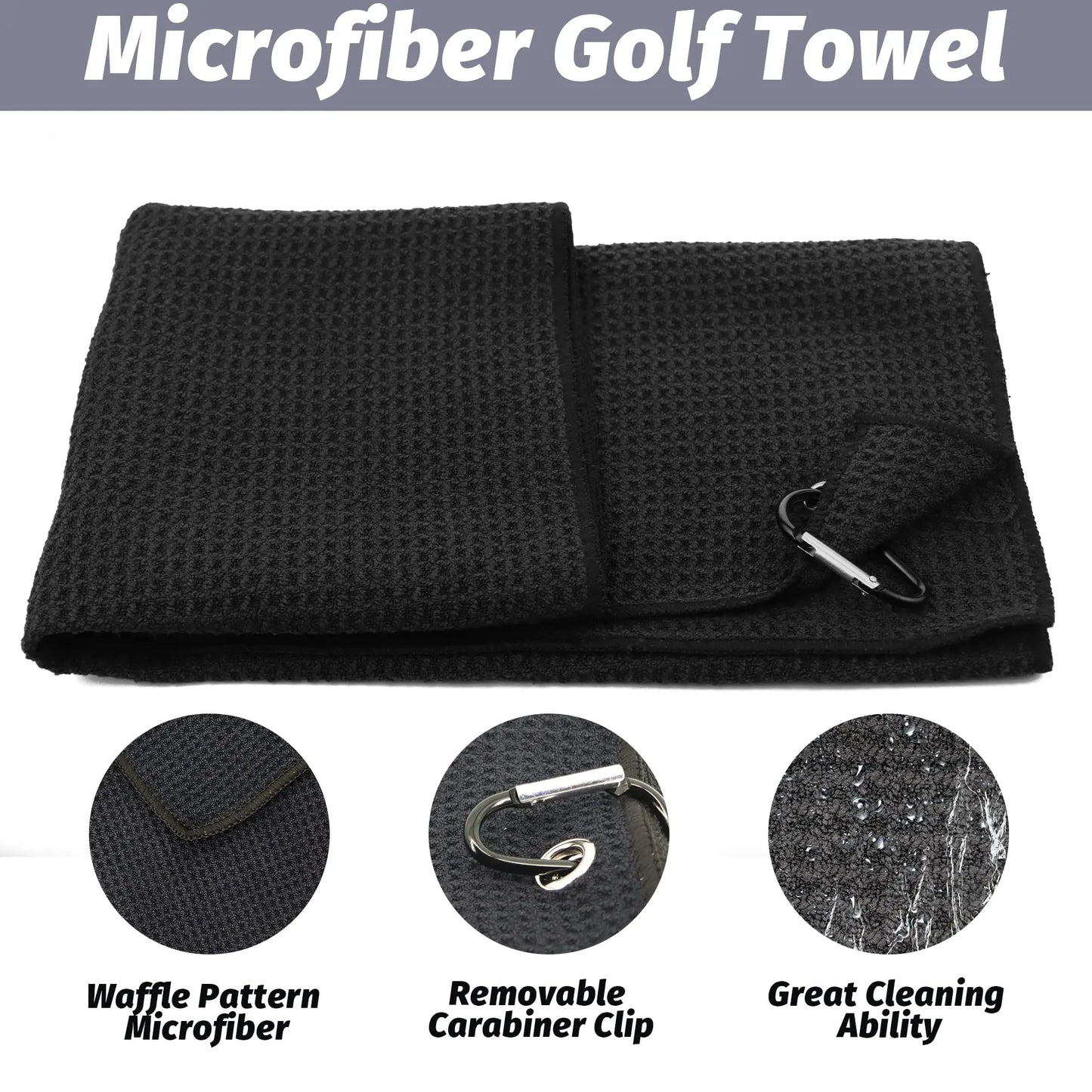 Golf Club Cleaning Kit with Groove Sharpener and Brush Tool
