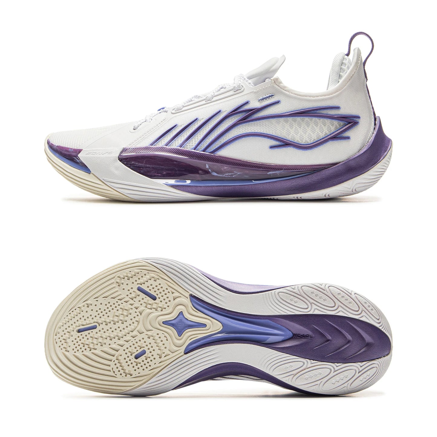 Li-Ning Men SONIC XIII Professional Basketball Shoes BOOM Cushion TUFF RB Wearable LiNing Competition Sports Shoes ABAV025