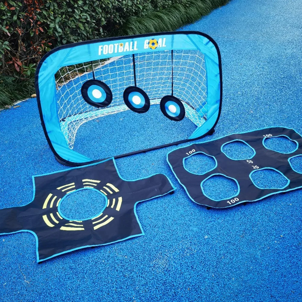 Kids Soccer Goal With Four Training Modes For Skill Development