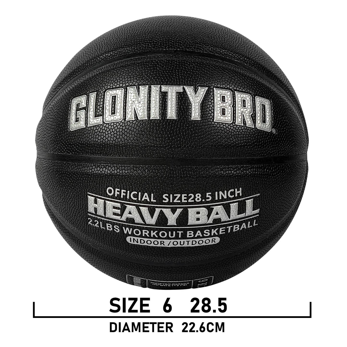 Weighted Training Basketball Women 2.2LBS/28.5'' Adult 3LBS/29.5'' Size6/7 Help Improve Dribbling ,Passing,And Rebounding Skills
