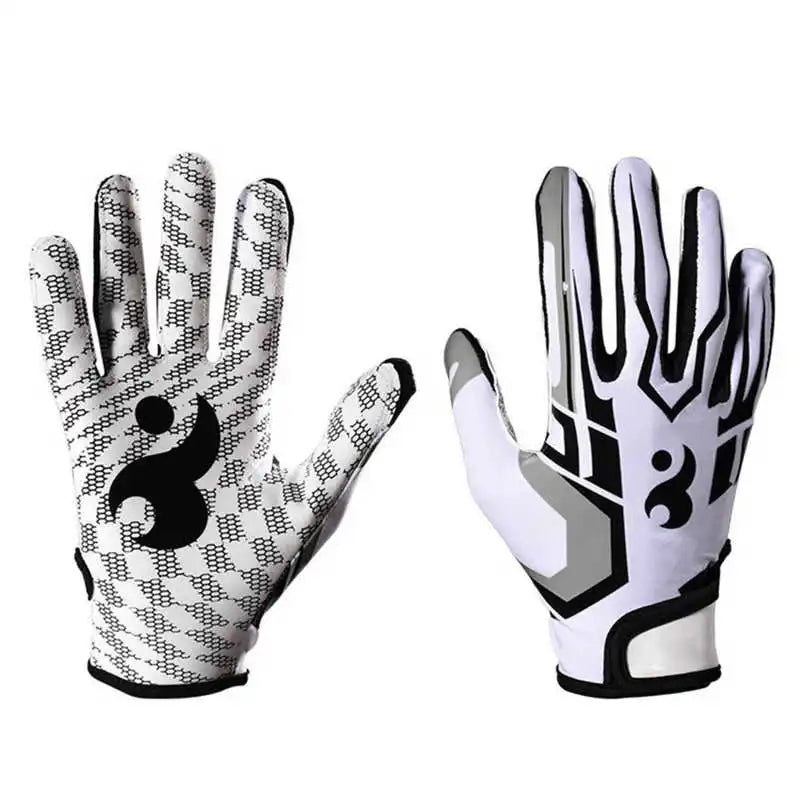 1 Pair Baseball Batting Gloves American Football Gloves Men Women Anti Slip Gel Softball Baseball Hitter Gloves