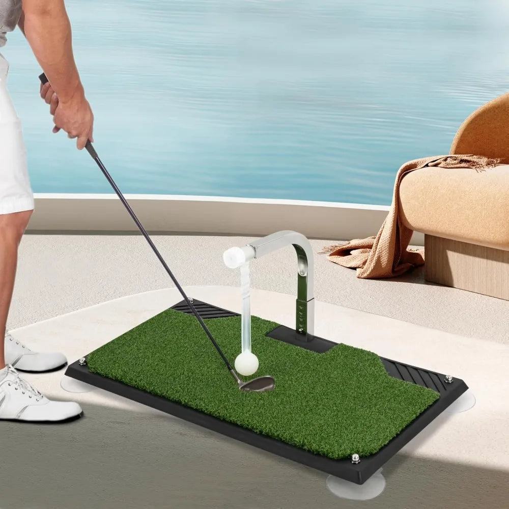Golf Training Equipment with Adjustable Height for Indoor Practice