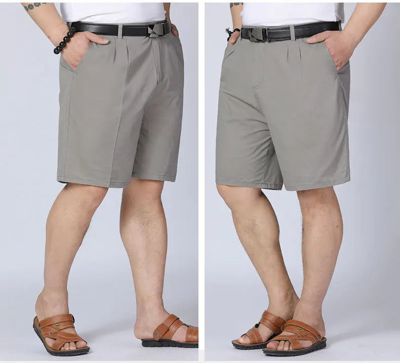 Men's Classic Golf Shorts for Casual Summer Sportswear