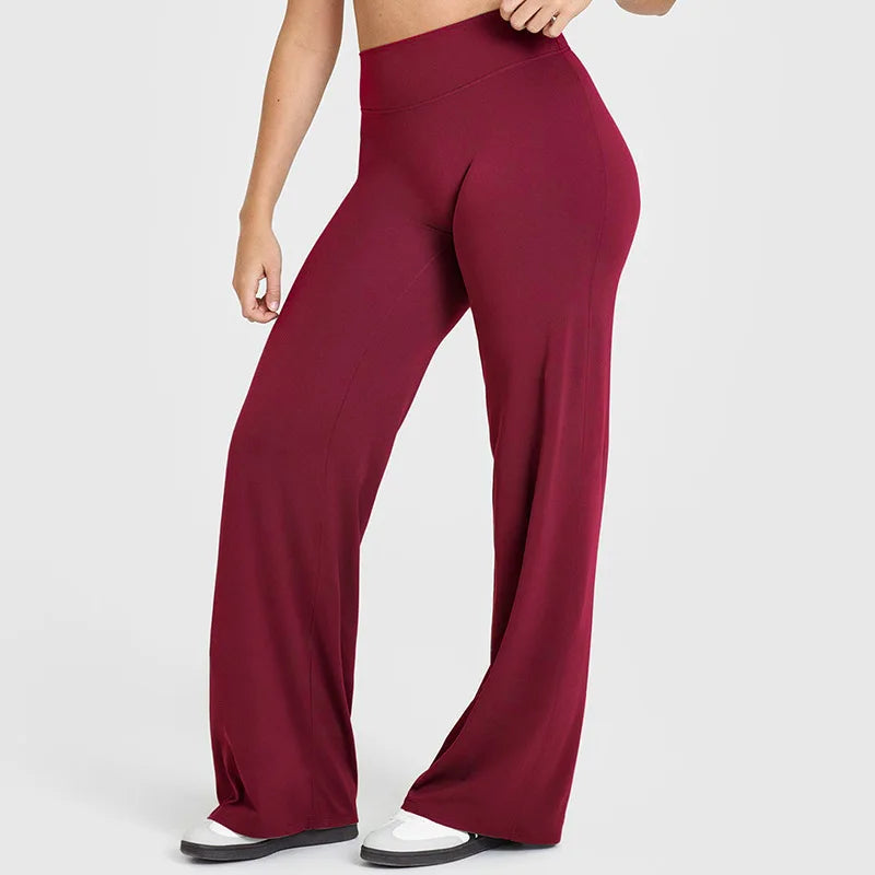 NCLAGEN Straight Leg Yoga Pants Ultra Soft Butter Fabric