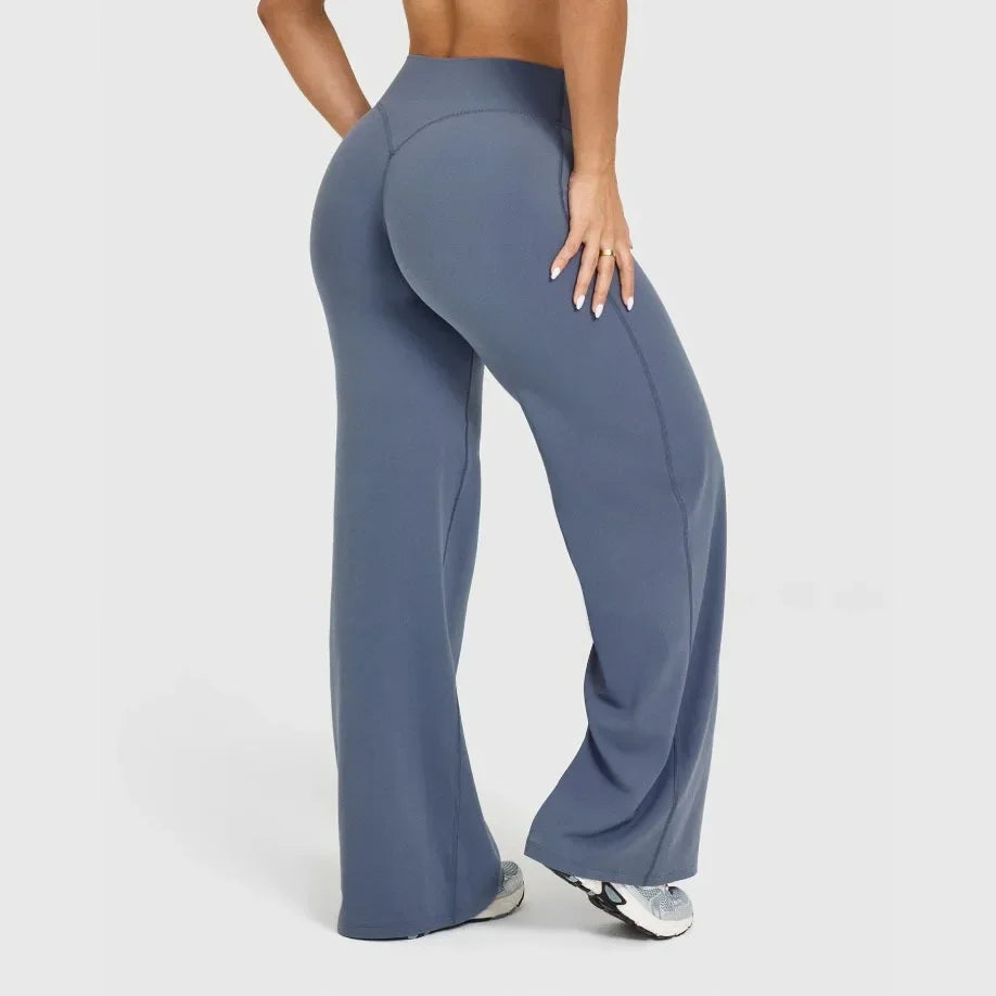 NCLAGEN Straight Leg Yoga Pants Ultra Soft Butter Fabric