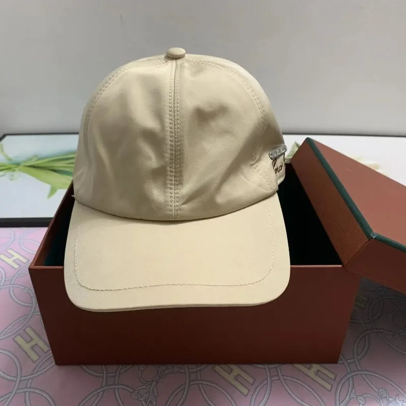 2025 new summer embroidery fashion thin quick-drying baseball cap retro sunshade letter sunscreen casual cap