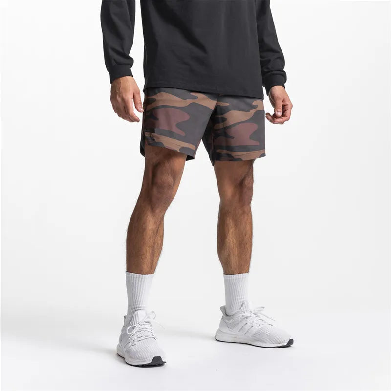 GENDAWAYCN Men Running Shorts Quick Dry Fitness Gym