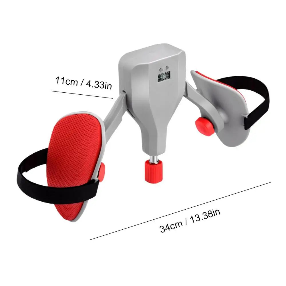 Thigh Trainer With Counter 10-35kg Resistant Adjustable Pelvic Floor Muscle Trainer 360 Adjustable Fitness Hip Trainer Supplies
